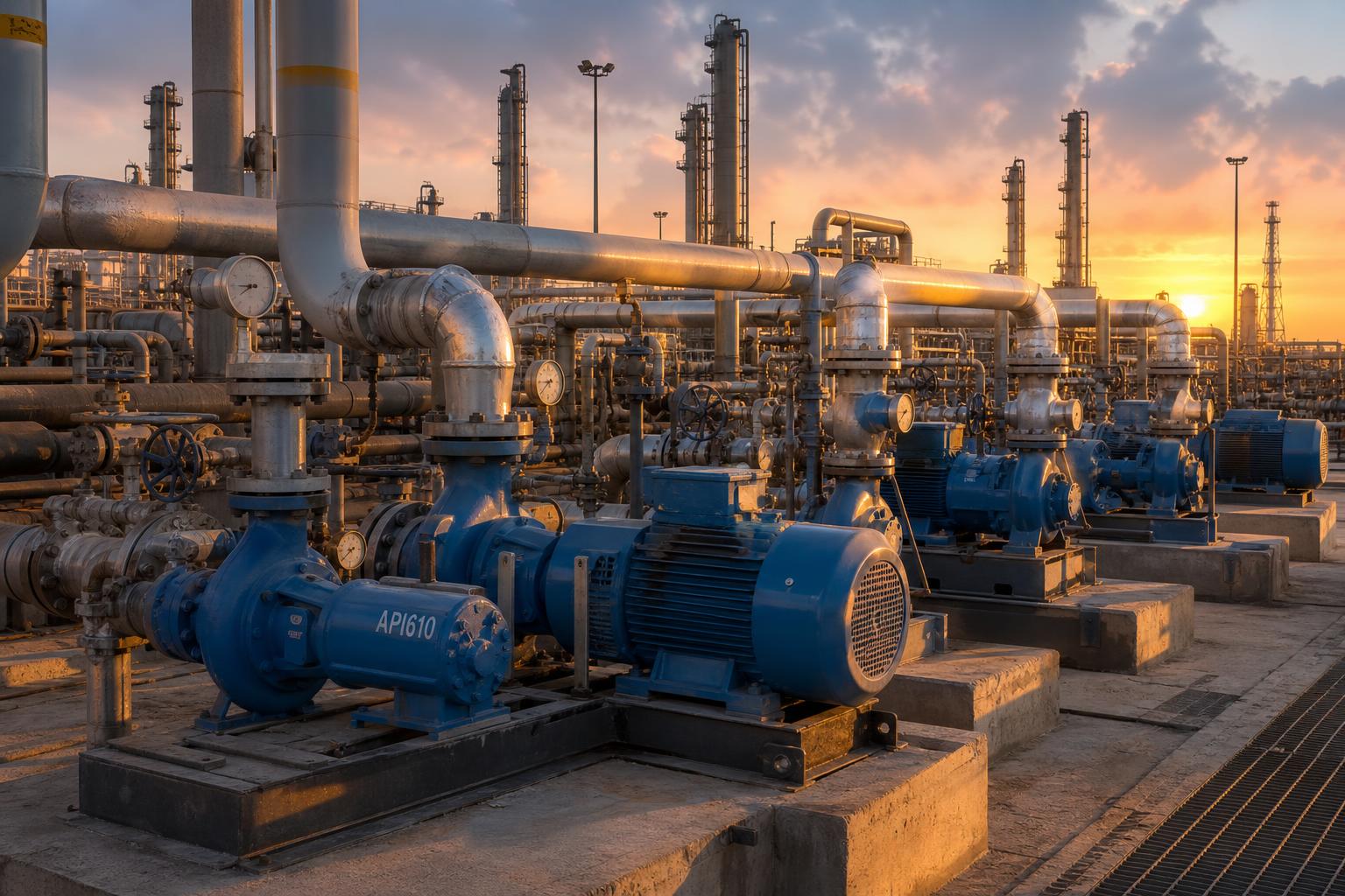 API Pumps for Qayyarah Refinery